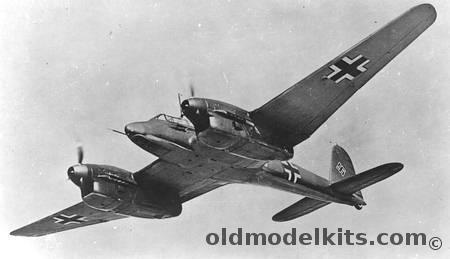 Czech Model 1/72 Focke-Wulf FW-187 A-0 Bagged plastic model kit